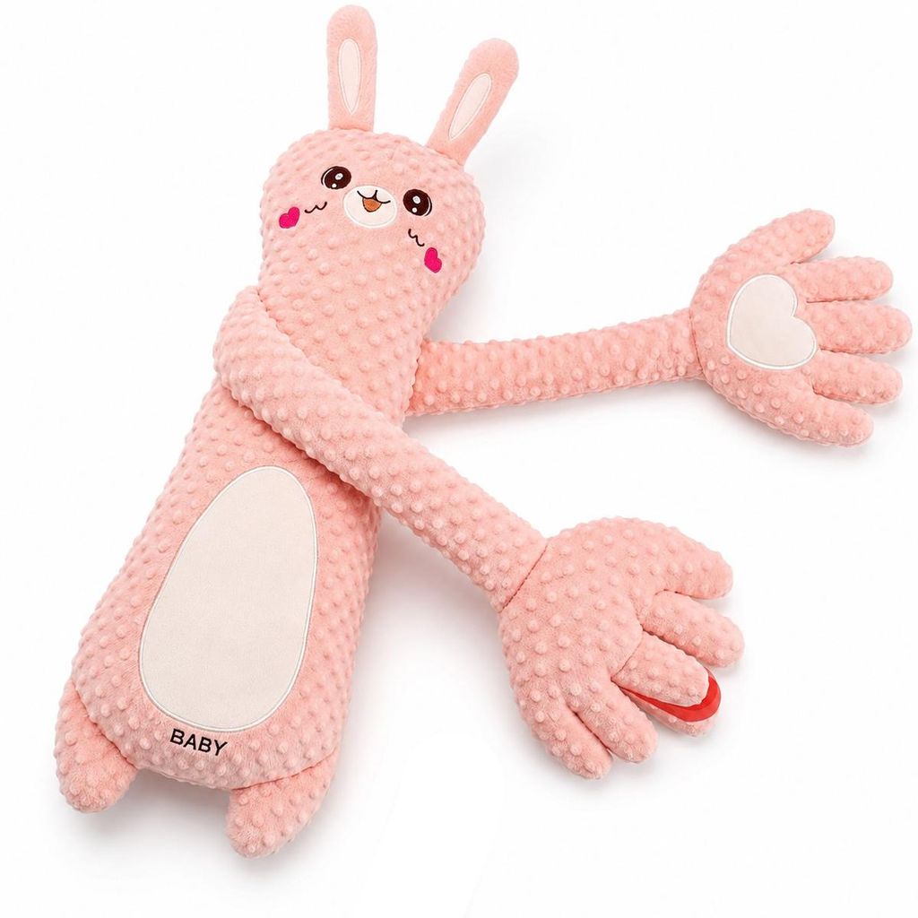 Interaktives Plüschtier Hase Rosa, weiches Kuscheltier, Produktbild 
