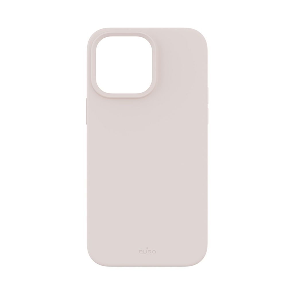 PURO ICON Cover - iPhone 14 Pro Max Hülle (Sandrosa)