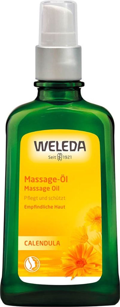WELEDA Calendula Massage-Öl, 100 ml Öl Produktbild 