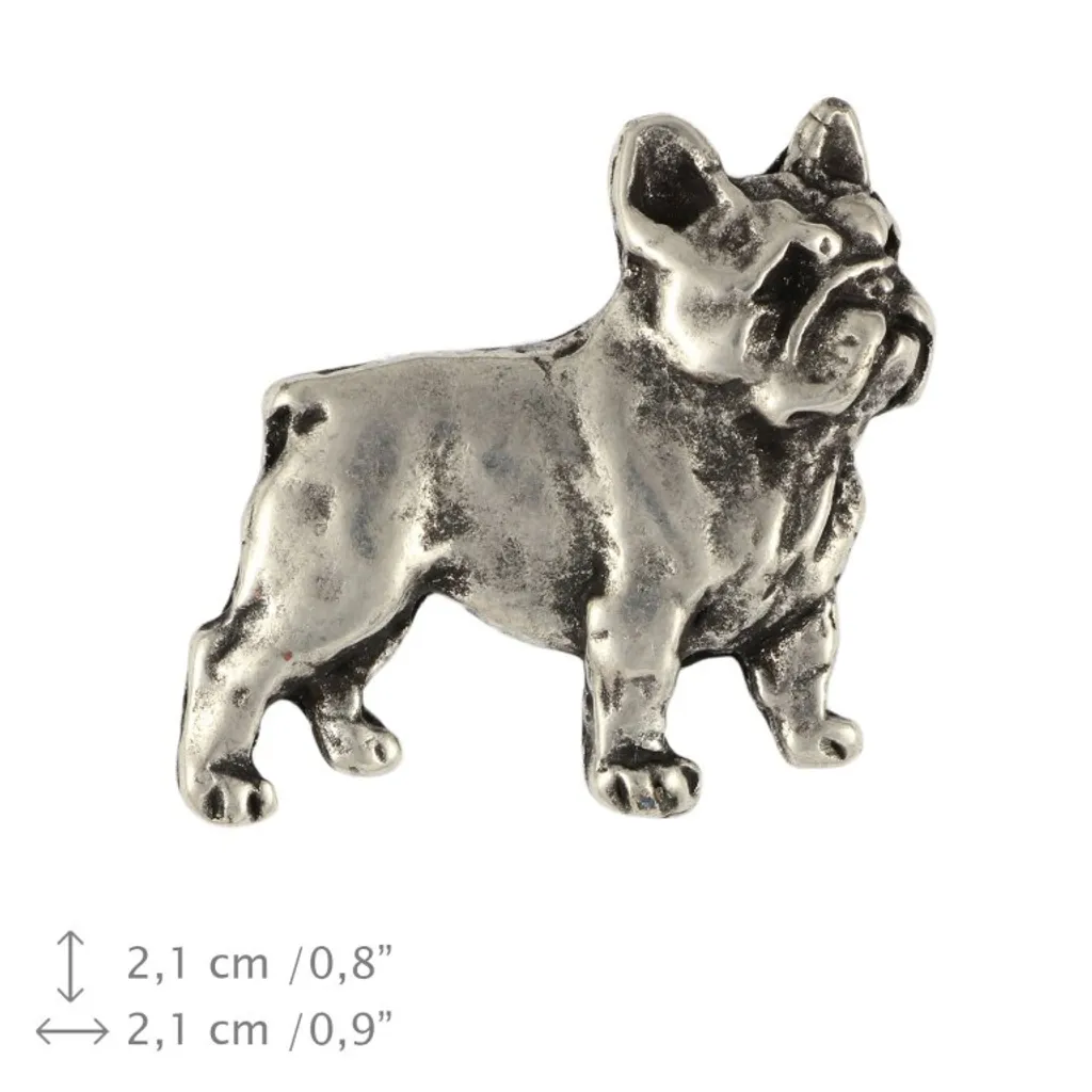Orecchini pendenti a forma di bulldog francese, 2 pezzi, eleganti e belli e leggeri, per donne e ragazze, Misura unica, Pelle