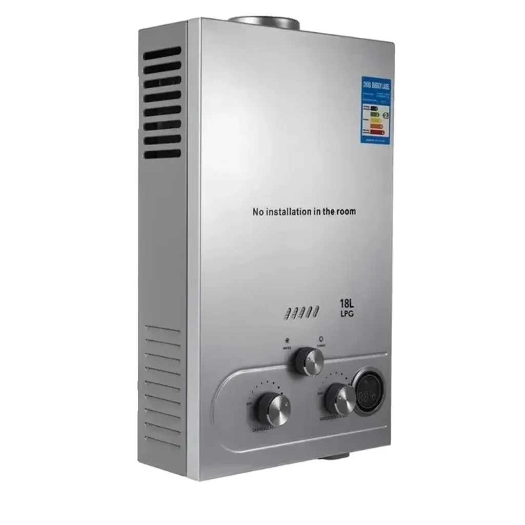Chauffe-eau gaz instantané 18 litres pour une production d'eau chaude stable