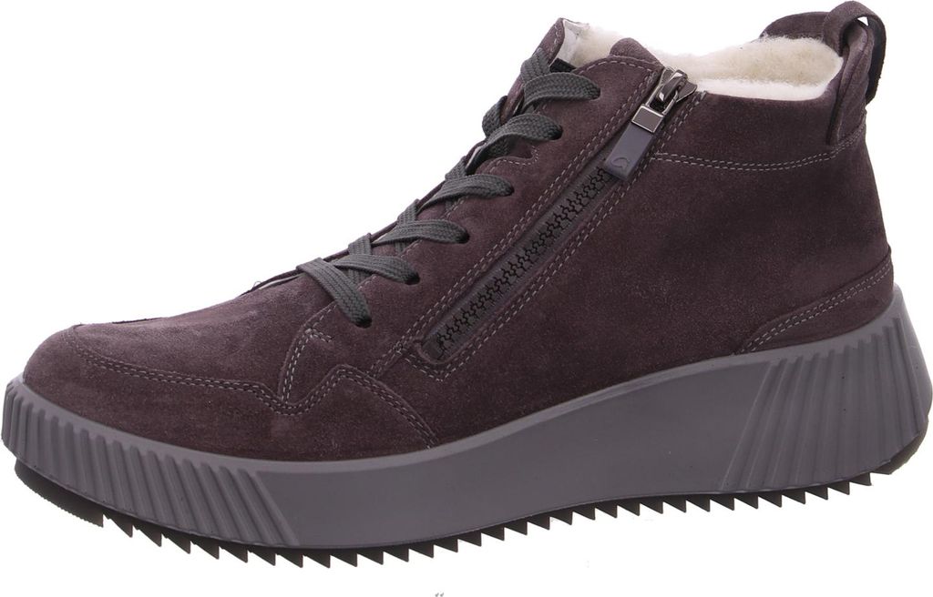 Ara Weite H Schnürstiefel Grau