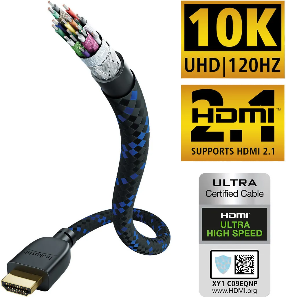 in-akustik Premium II HDMI2.1 48G 3,0 m