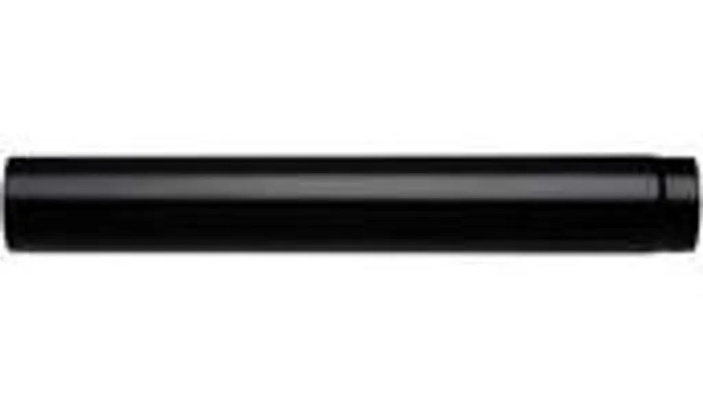 Conduit cheminée droit anti-corrosion SAVE 1000 mm noir NNO1200