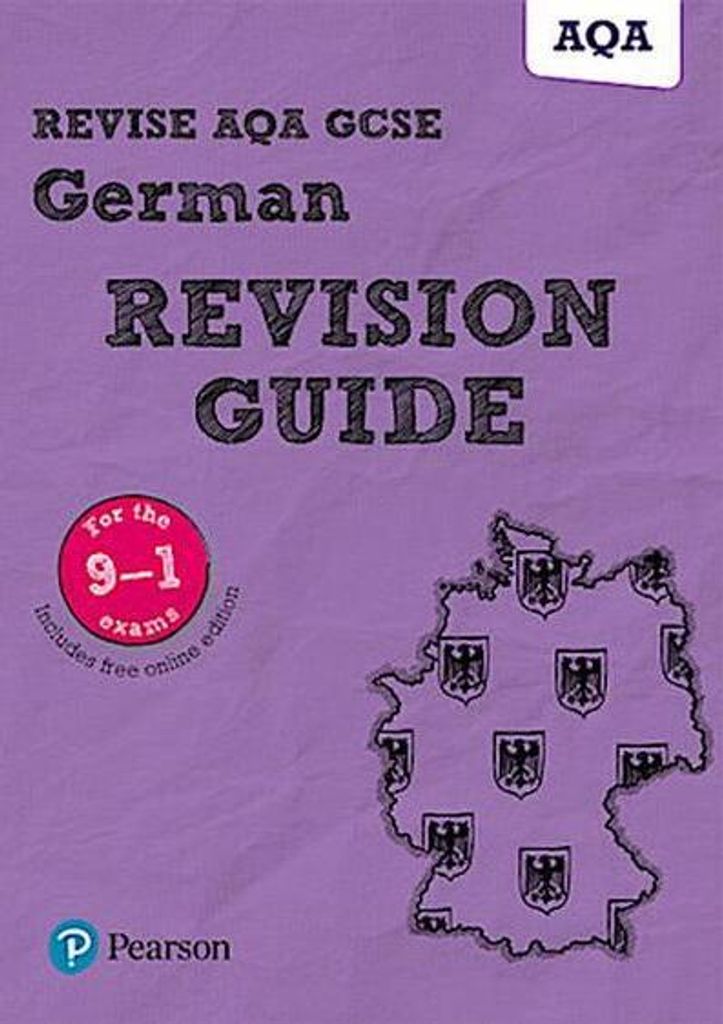 Pearson REVISE AQA GCSE German Revision Guide: incl. online revision and audio - for 2025 exams