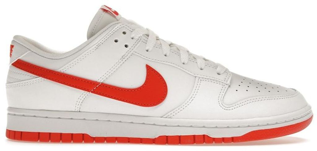 Nike Dunk Low Retro White Picante Red - EU 44 Produktbild 