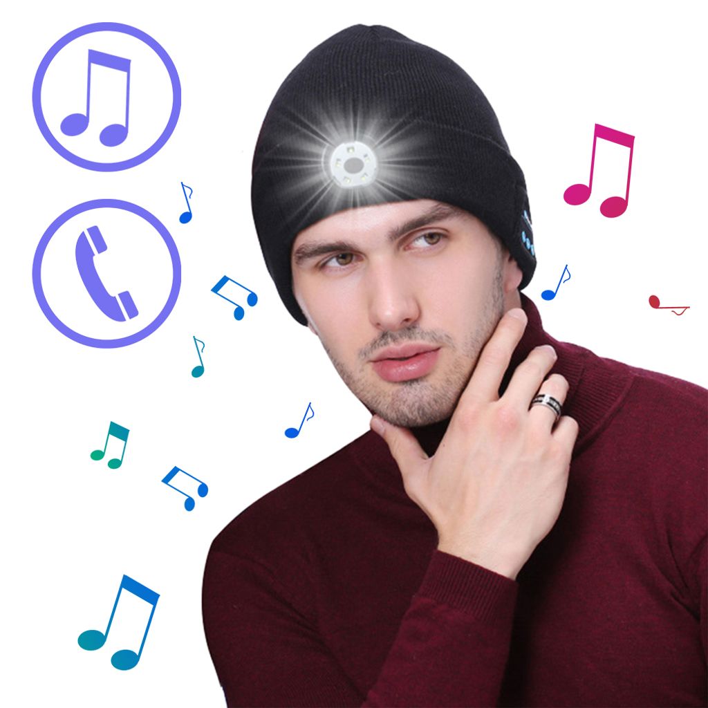 Berretto Elastico Caldo Cappello Invernale Con Luce LED Incorporata: Berretto Caldo E Pratico Per Corsa, Sport E Sicurezza Notturna Berretto Illuminato