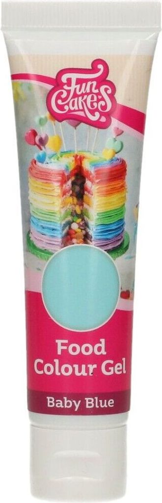 Gelfarbe Hellblau 30g