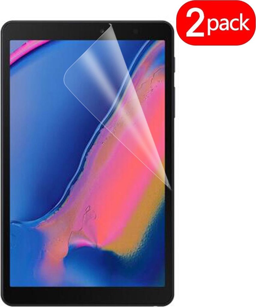 2x Schutzfolie für Samsung Galaxy Tab A 8 SM-T290 SM-T295 8.0 Zoll Displayschutz Folie klar transparent Anti-Fingerprint