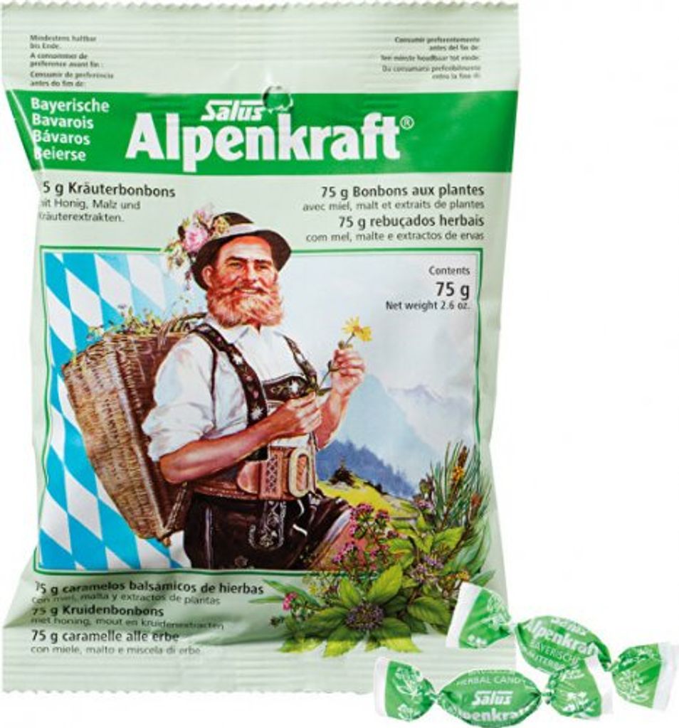 Alpenkraft - Caramelle alle erbe 75 g Immagine del prodotto 