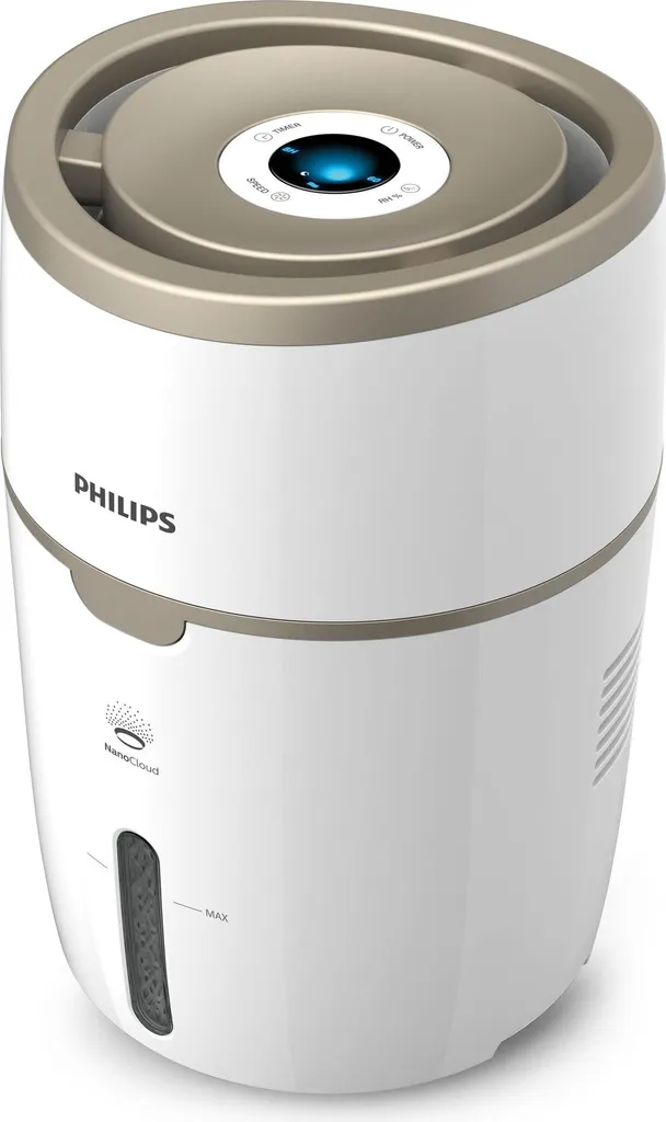 Humidificateur anti-bactérien Philips HU4816/10 pour un air pur 44m²