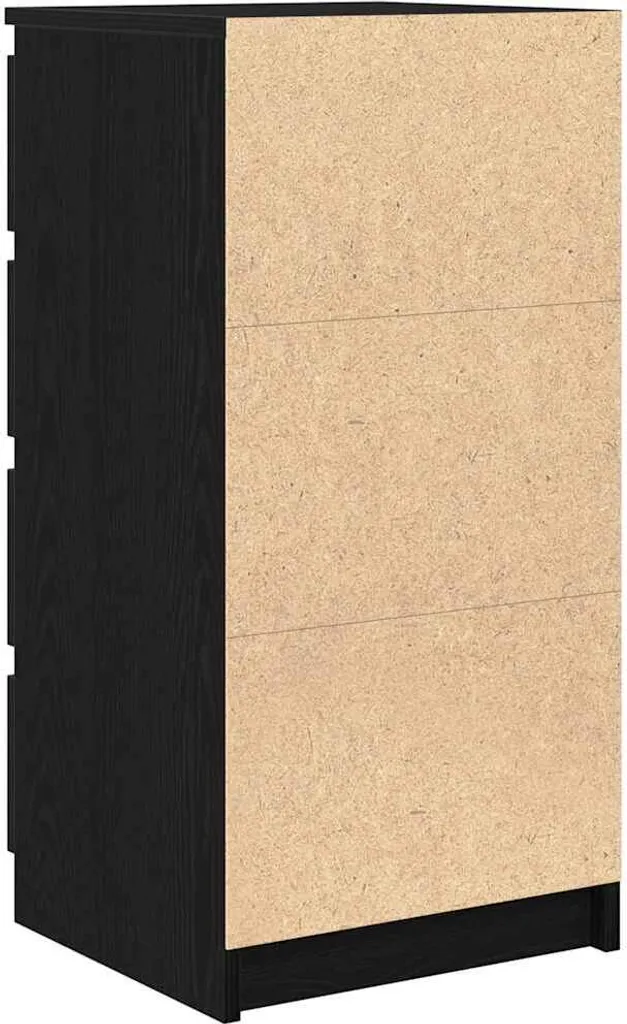 Offerta Credenza Maison Exclusive Rovere Nero 37.5x35x76 - Compra - 8