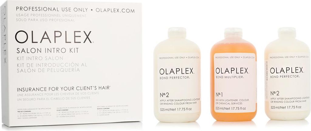 Olaplex Salon Kit No.1 Bond Multiplier 525 ml + No.2 Bond Image du produit 