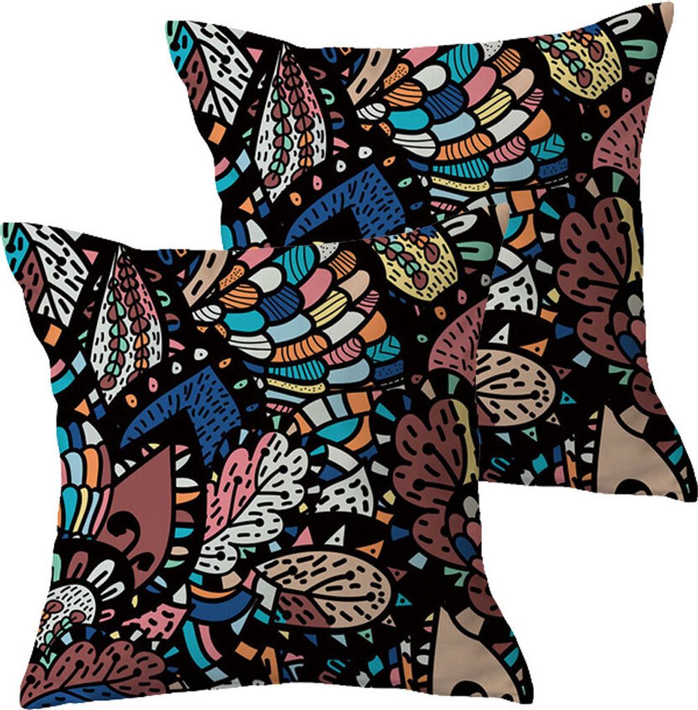 2er-Pack dekorative Kissenbezüge aus Plüsch, 45cm, Kissenbezüge, Kissenbezüge, Heimdekoration, Kissenbezug für Couch, Schlafsofa, Wohnzimmer