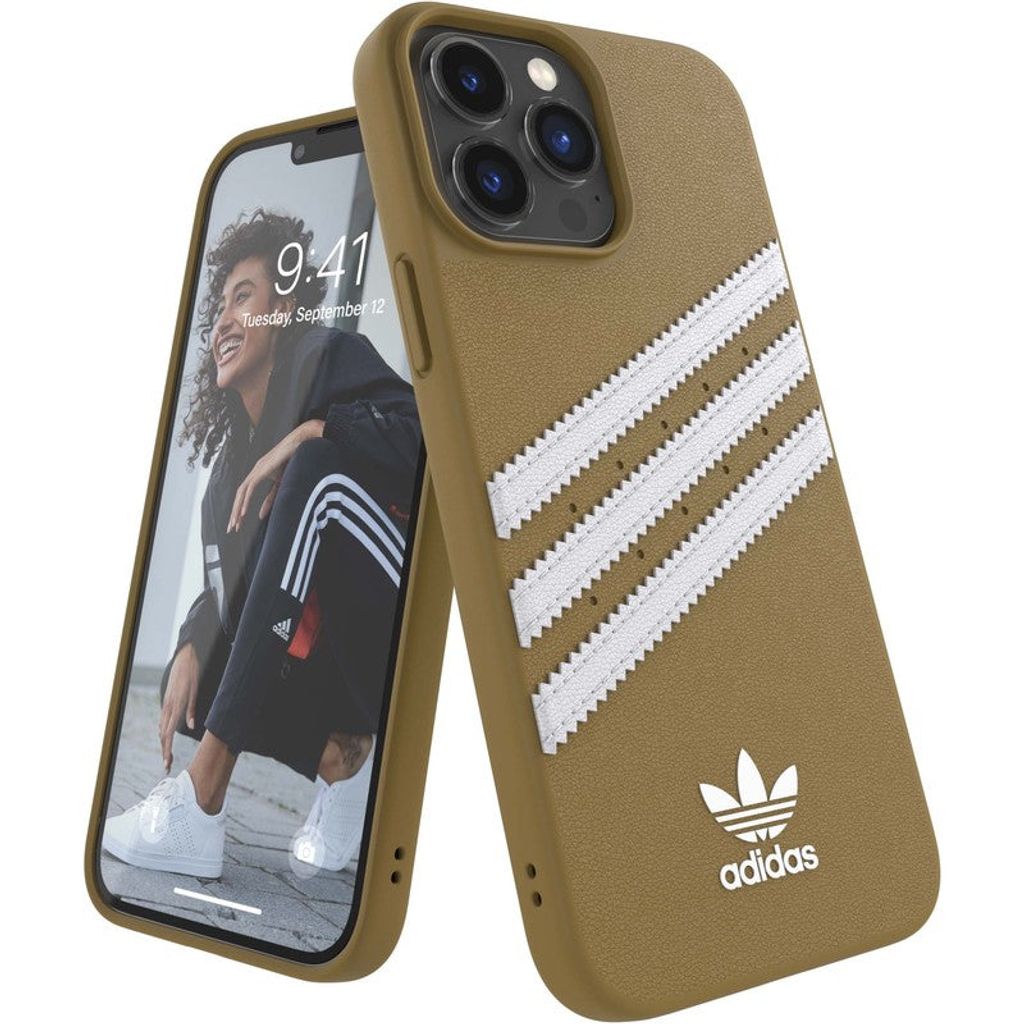 adidas OR Moulded Case Polyurethanfür iPhone 13 Pro Max gold