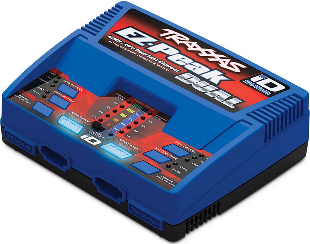 Traxxas EZ-Peak Plus LiPo / NiMH Dual 2x50W Ladegerät Produktbild 