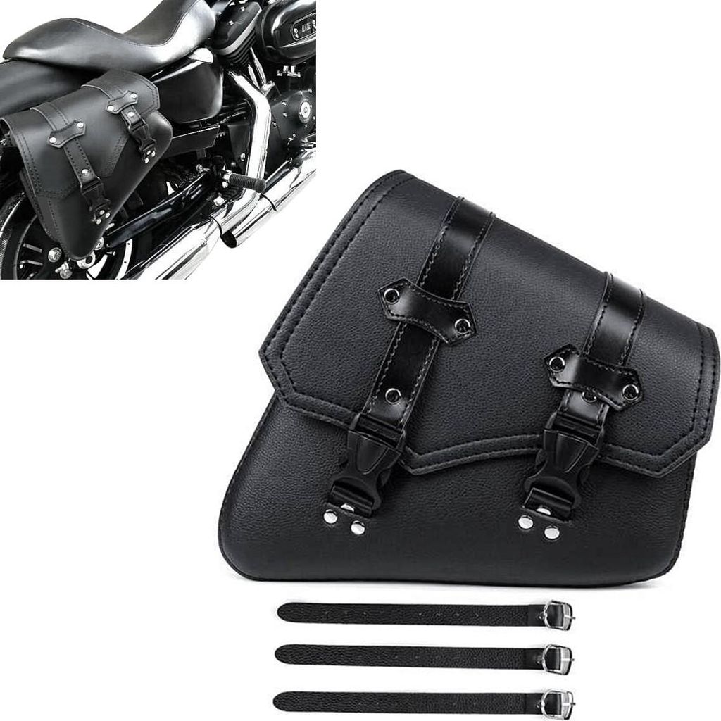 Motorrad Satteltasche für Cruiser und Chopper Seitentasche SB4 rechts