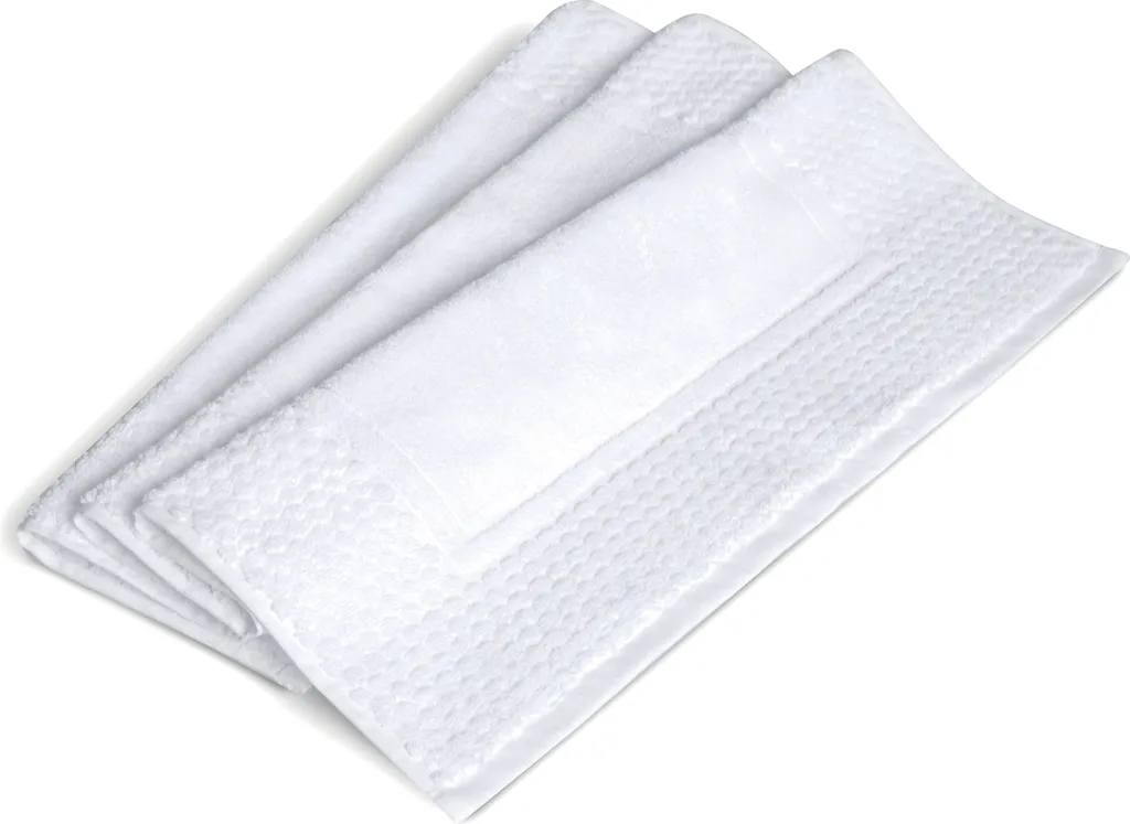Tapis de Bain Excelsa Spa 47.5x80 cm en Coton Blanc Haute Densité