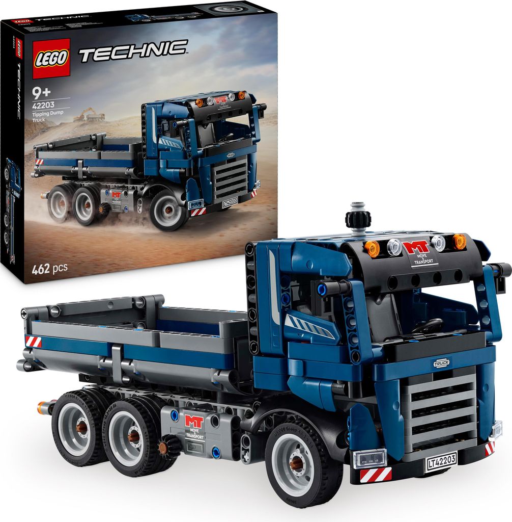 LEGO Kipplaster, Blau, mit Lenkung und beweglicher Produktbild 