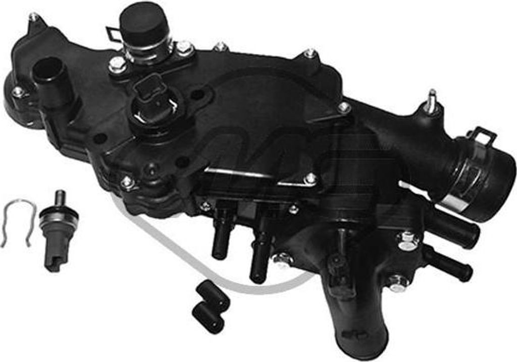 Metalcaucho 3233 Thermostat, Kühlmittel OE 1336W7 kompatibel mit Partner, 607, 406, 307, 306, 206, Civic, Xsara, C5, C4, Berlingo