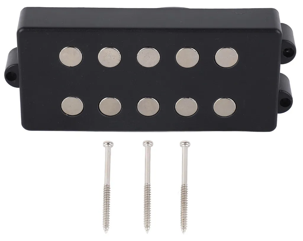 Microphone pour Basse 5 Cordes Professionnel - Accessoire Double Bobine