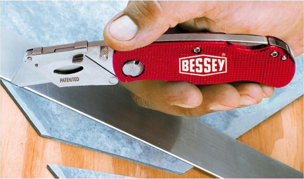 Bessey Klingen-Klappmesser mit Aluminiumgriff DBKAH-EU