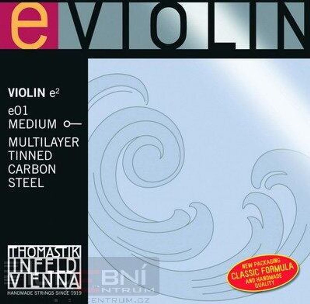 Thomastik Eviolin E01 E Violin 4/4 Medium Saiten für Streichinstrumente