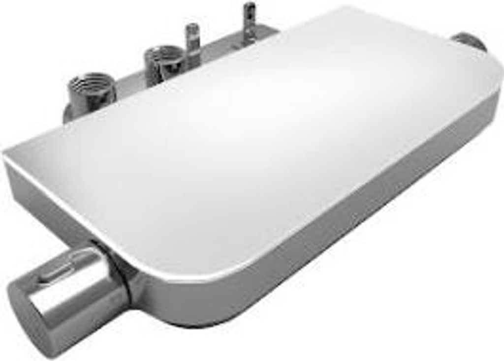 HSK 1180111 Unterputz-Thermostat AquaTray mit 3 Abgängen Chrom