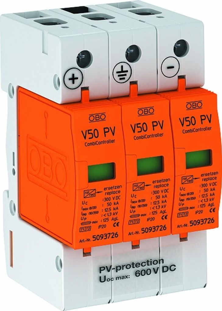 Obo Combicontroller V50 Dreipolig (V50-B+C 3-Ph600)