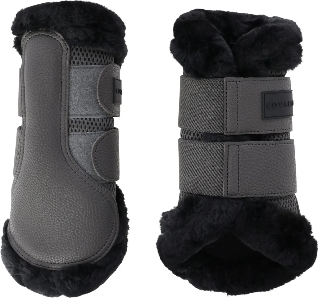 Ghette morbide Covalliero grigio acciaio H/W 2025, taglia:Cob (M)