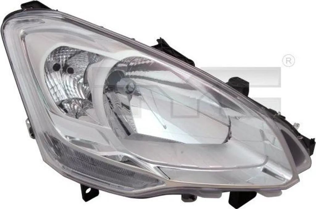 TYC 20-11751-05-2 Faro principale OE 6206K6 compatibile con Berlingo, Partner
