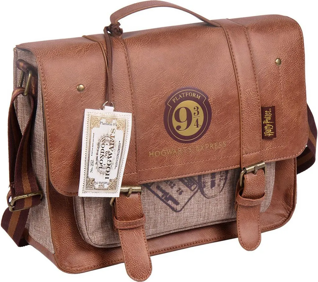 Sac Harry Potter Hogwarts Express en cuir vegan - Finition Premium Or