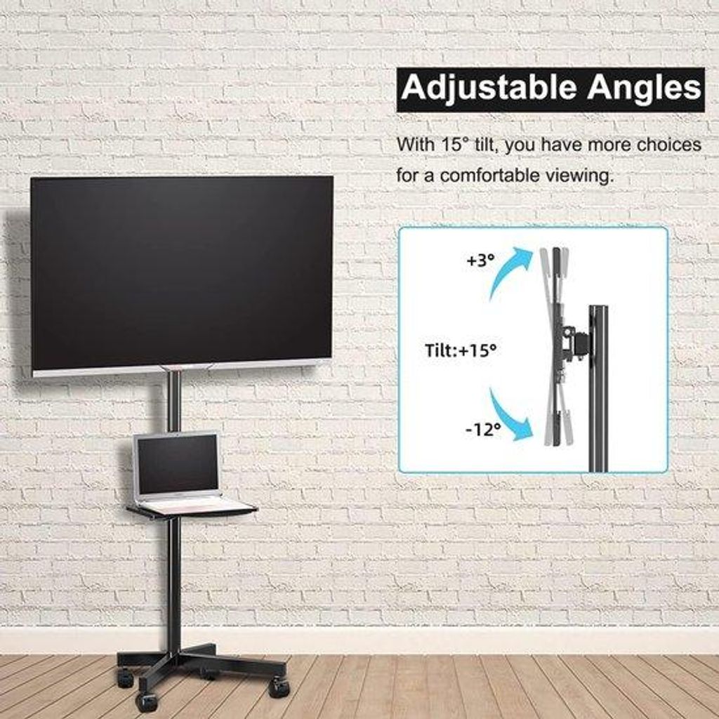 Robuste TV-Wandhalterung 21-60 Zoll