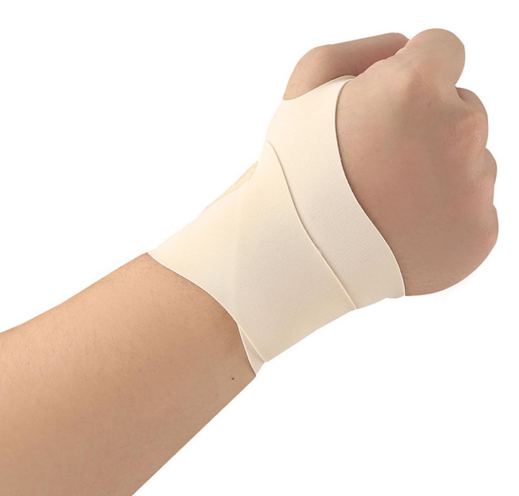 Handgelenkbandage mit Daumenschlaufe, verstellbar, atmungsaktiv, zur Schmerzlinderung bei Karpaltunnelsyndrom, Arthritis und Sehnenscheidenentzündung