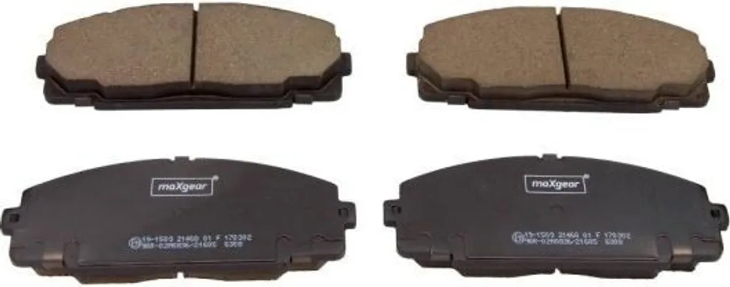 Plaquettes de Frein Semi-Métalliques Hilux MAXGEAR 19-1509 OE 0446526300