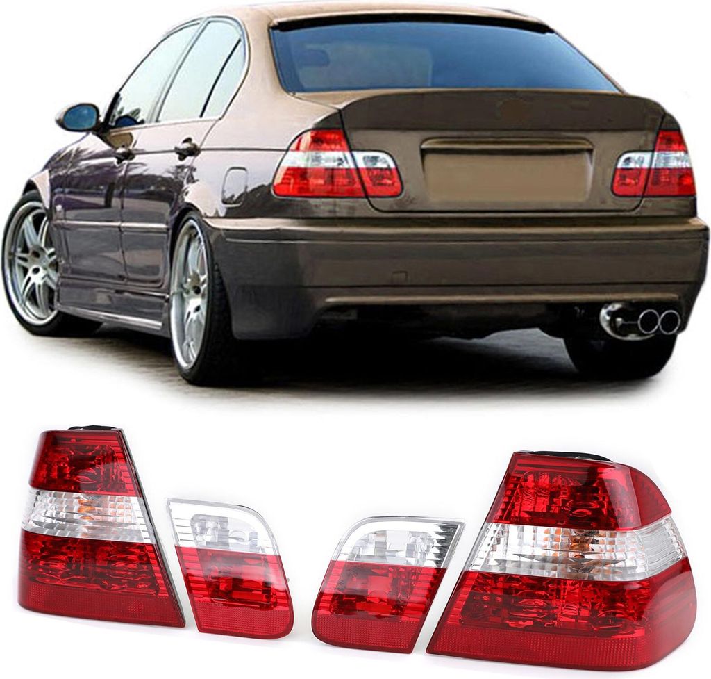 Rückleuchten Heckleuchten Facelift Optik für BMW 3er E46 Limousine 98-01