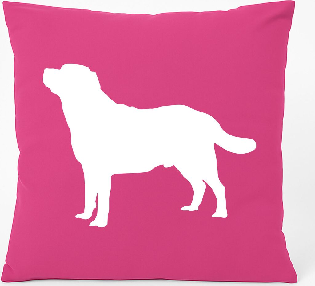 Huuraa Kissen Labrador Retriever Silhouette 40x40cm mit Produktbild 