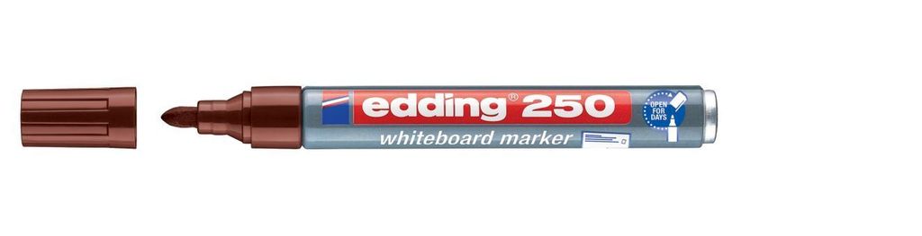 edding 250 Whiteboardmarker braun