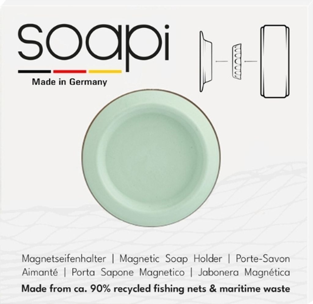 Magnetische zeephouder - Mintgroen Productafbeelding 