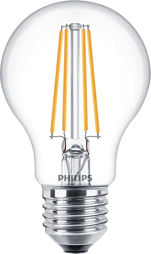 Philips LED filamento lampadina forma 7W = 60W E27 chiaro Immagine del prodotto 