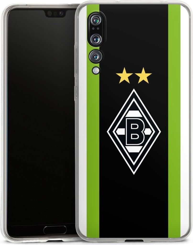 DeinDesign Handyhülle für Huawei P20 Pro Silikon Hülle Case Smartphone Schutzhülle Borussia Mönchengladbach Gladbach Logo