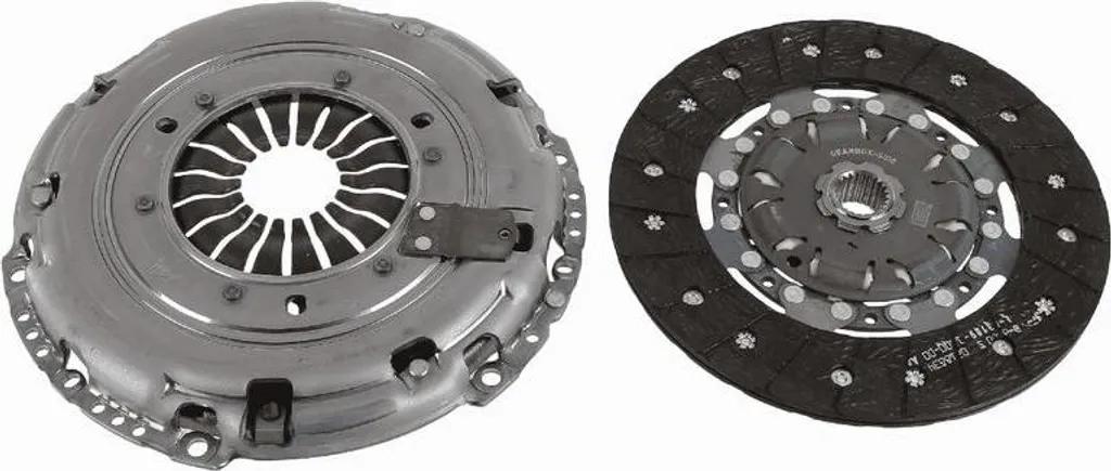 Kit embrayage SACHS 2064873 haute durabilité pour Ford Focus III