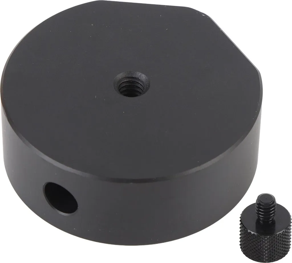 Adaptateur trépied en alliage d'aluminium filetage 1/4"-20 et 3/8"-16
