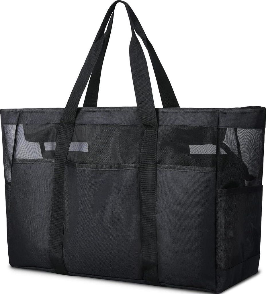 Lubardy XXL Strandtasche für Damen mit Reißverschluss und Produktbild 