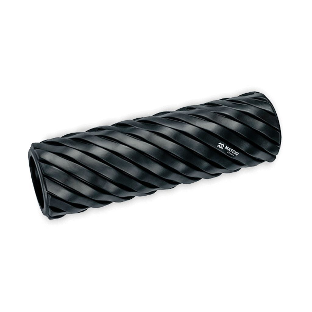 Matchu Sports Faszienrolle heavy duty - Schwarz - 46 CM - 13cm - EVA-Schaum, PVC-Rohr