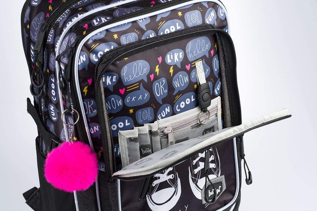 Baagl Schulrucksack Set Mädchen 3 Teilig - Schultasche ab Produktbild 4