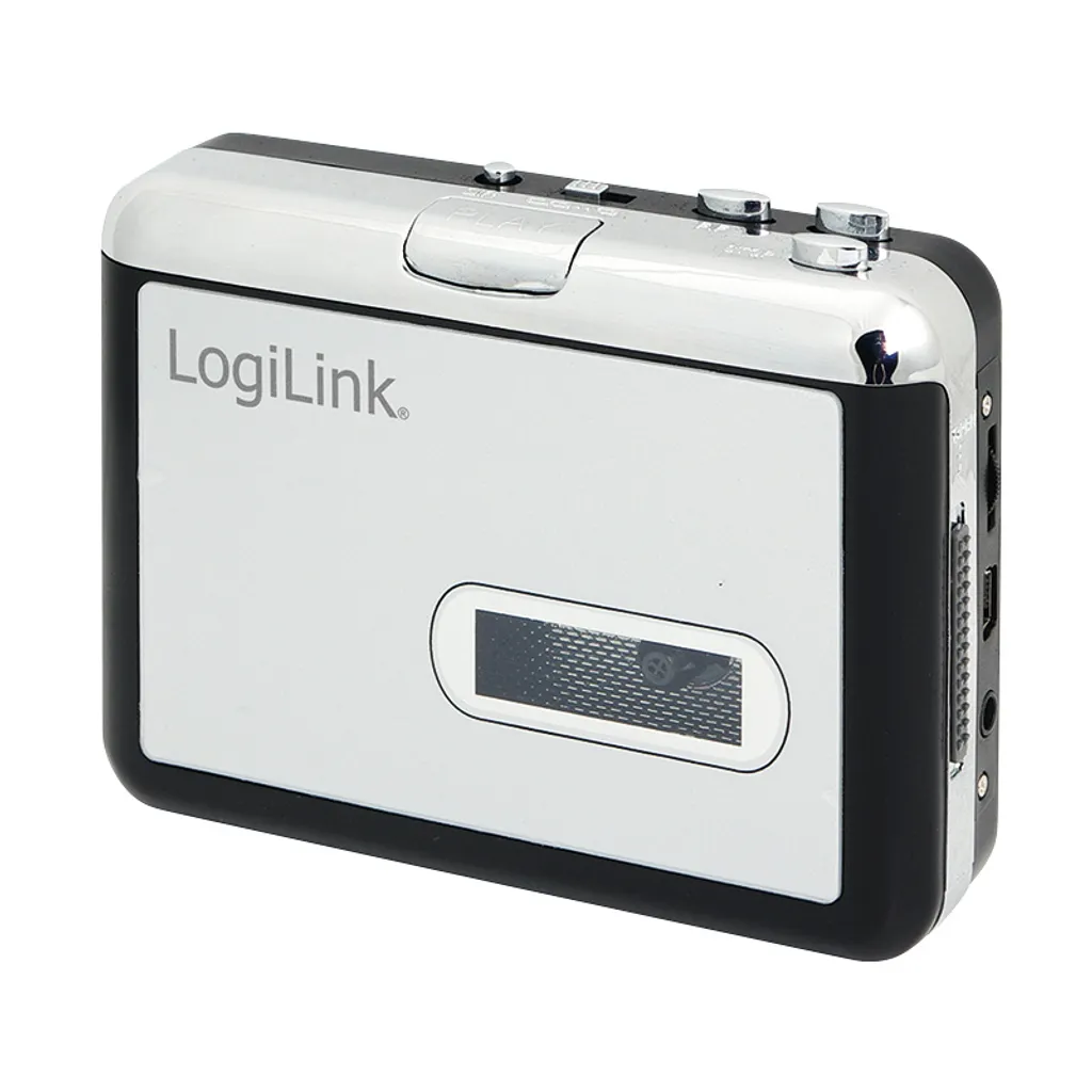 Lecteur Cassette USB LogiLink Plug and Play avec Sortie Audio Stéréo