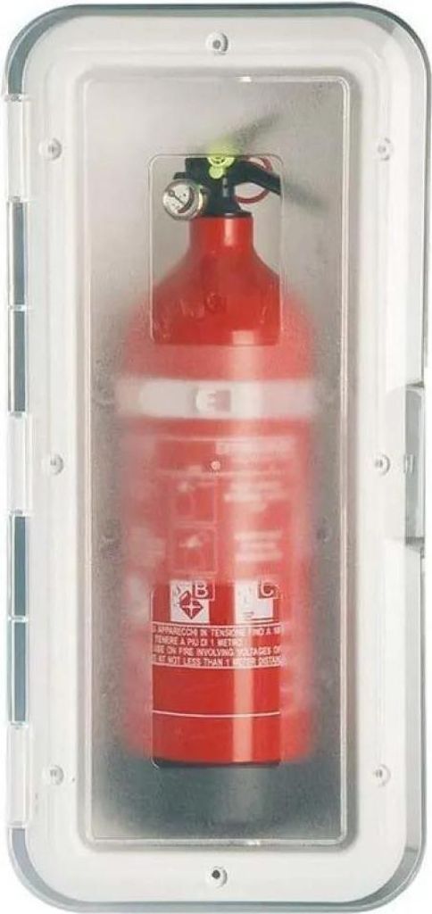 Nuova Rade Feuerlöscherschrank 2kg Rot Rot One Size