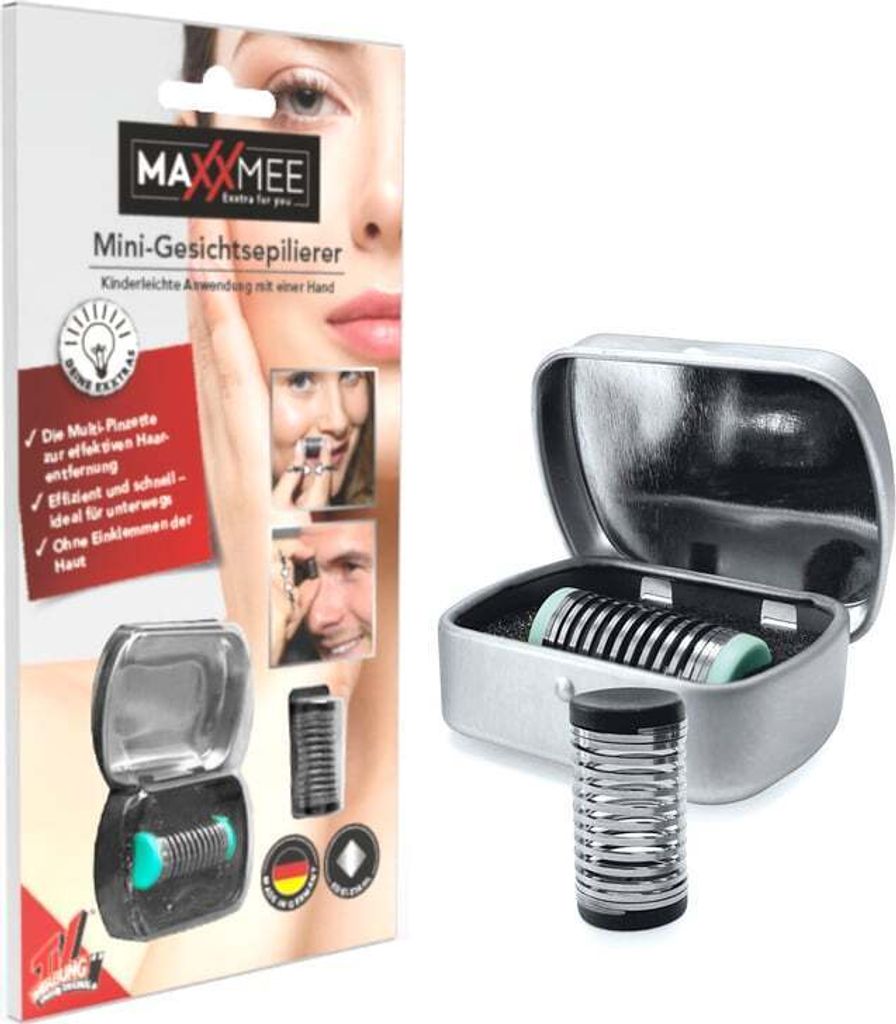MAXXMEE Mini Gesichtsepilierer inkl. Aufbewahrungsbox - Produktbild 7