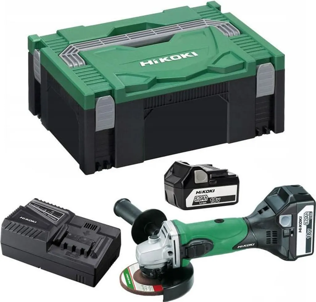 Meuleuse d'angle HiKOKI G18DSL2WUZ 18V compacte et haute performance - 2